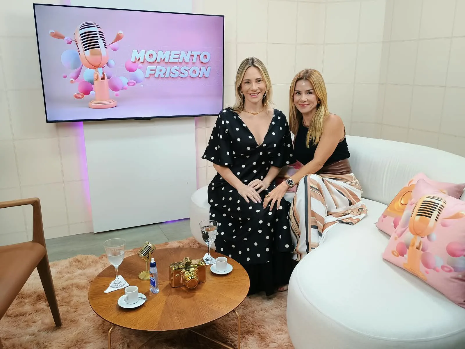 Roberta Quaranta participa do Momento Frisson