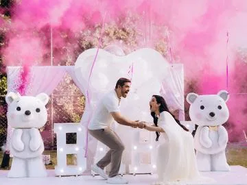Sidney Sampaio e Luana Sales descobrem que esperam uma menina