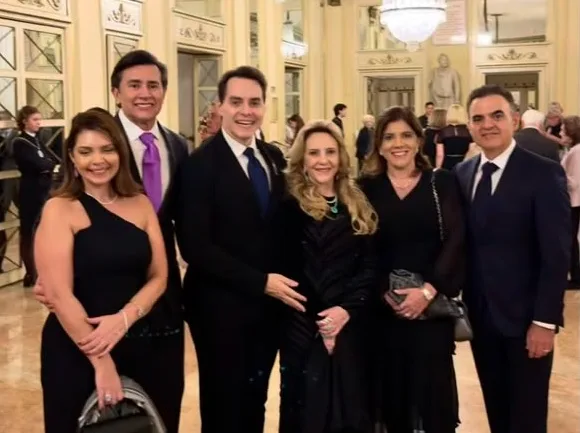 Gisela Dias Branco Vieira brinda aniversário em Milão