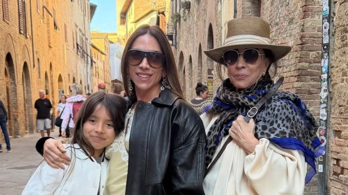 Patricia Abravanel viaja com filhos e falta da aliança chama atenção
