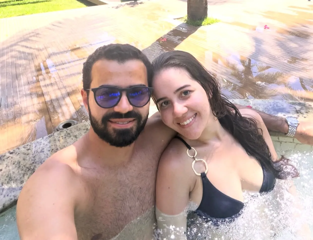 Maria Clara Calíope e Cícero Pimentel brindam amor e união em fim de semana especial