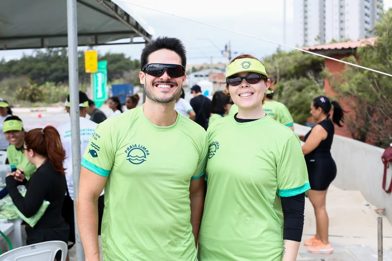 Adiel Cavalcanti e Louise Duarte