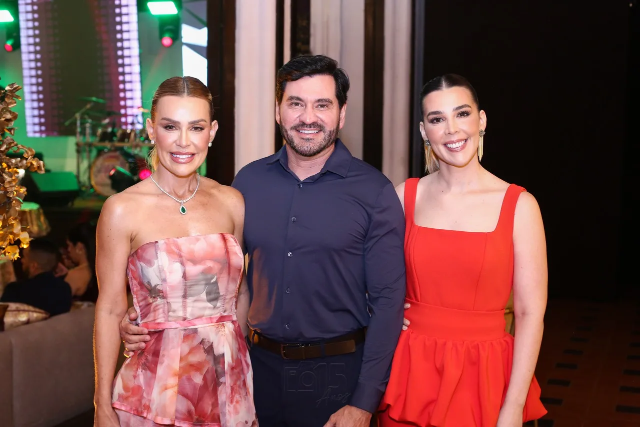 Ana Paula Estevam, George Soares e Jordânia Estevam