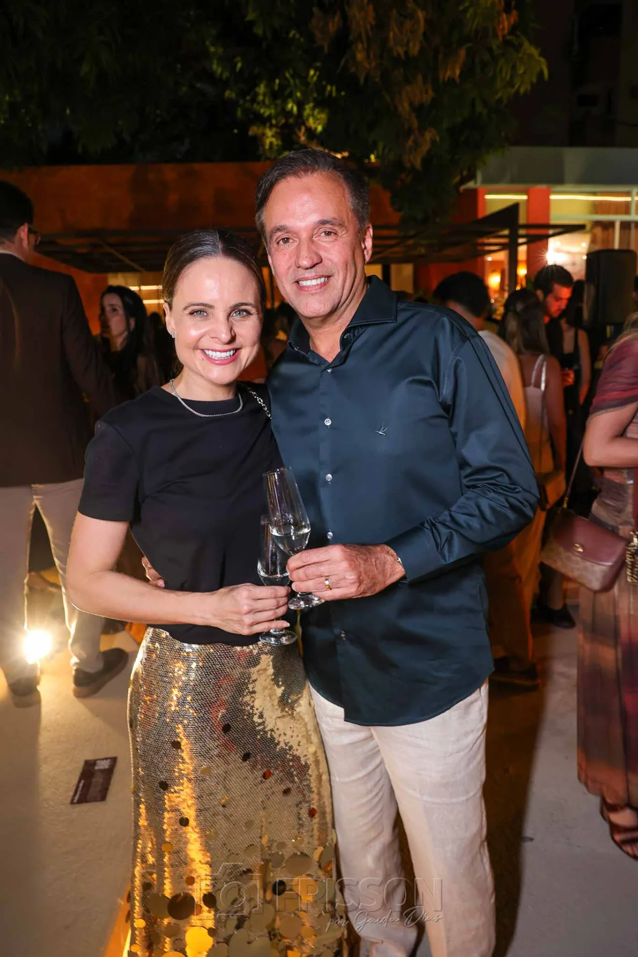 Ana Virginia Furlani e Fernando Novais