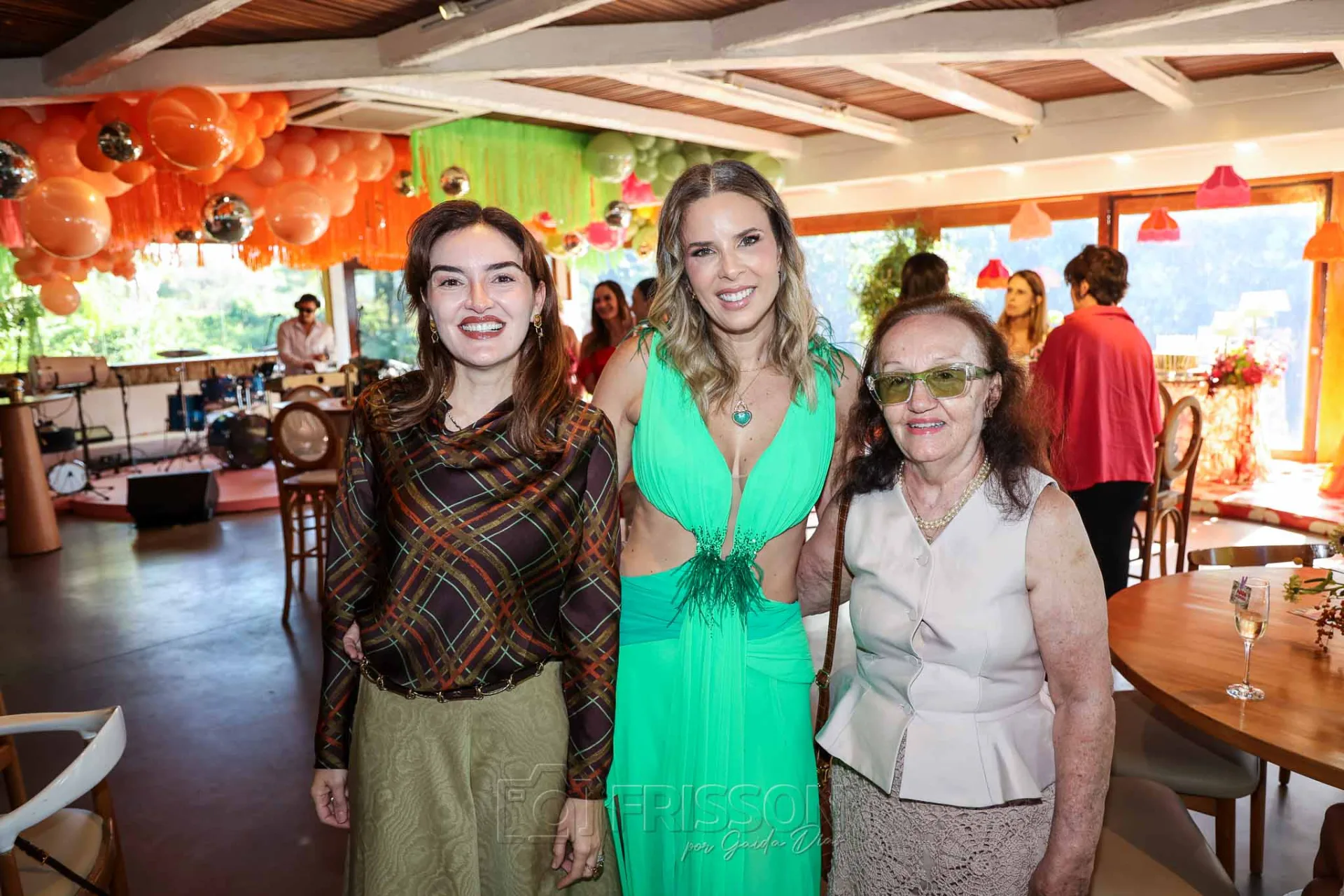 Andiara Carbagi, Mariana Lobo e Ana Maria Lucena