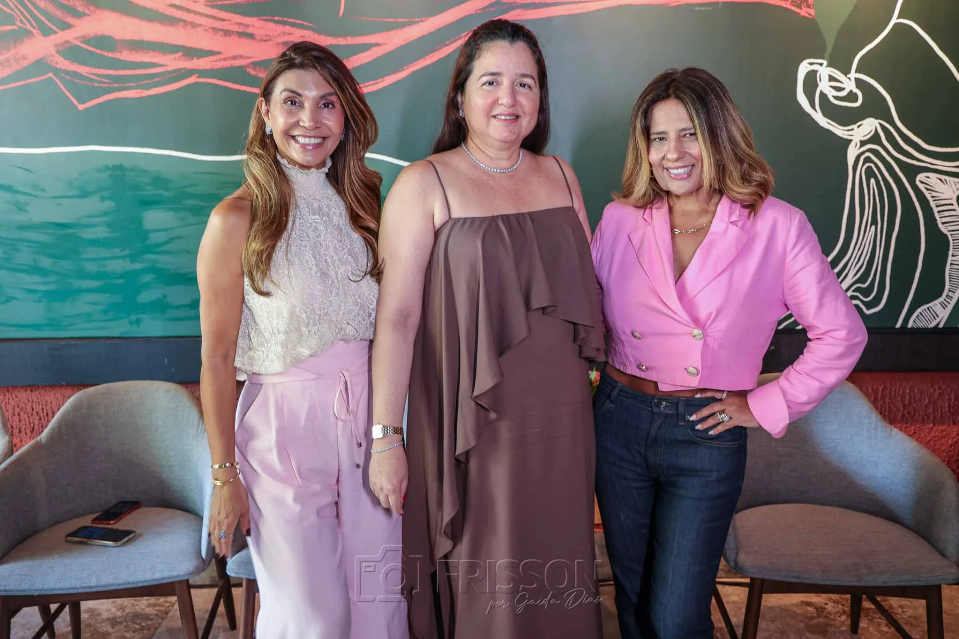 Antonia Roubert, Marcia Gadelha e Montielle Arruda