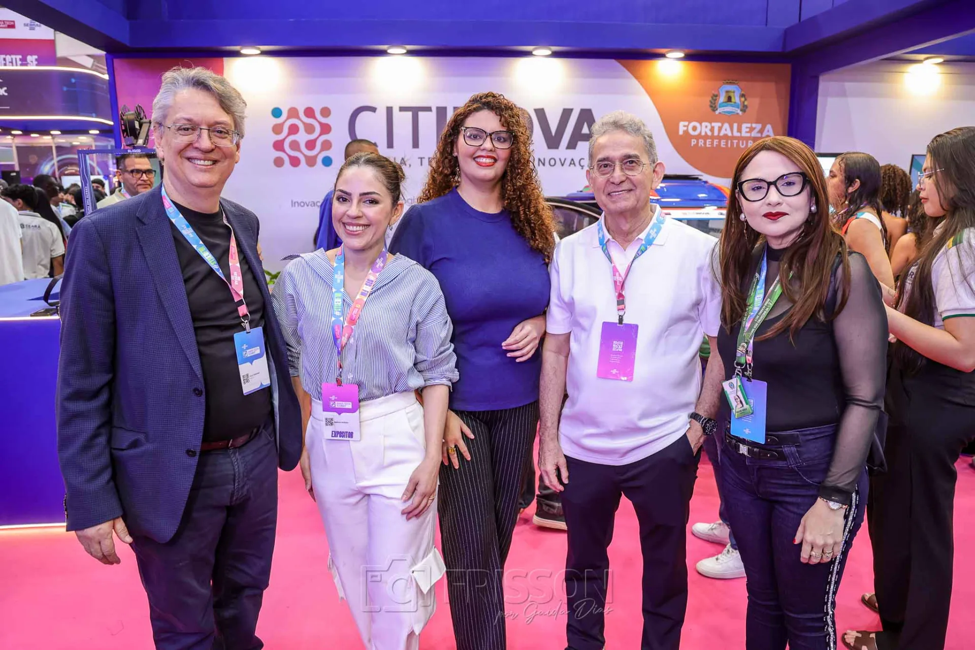 Celio Fernando, Patricia Moreira, Beatriz Cavalcante, Joao Osmar e Rachel Serra