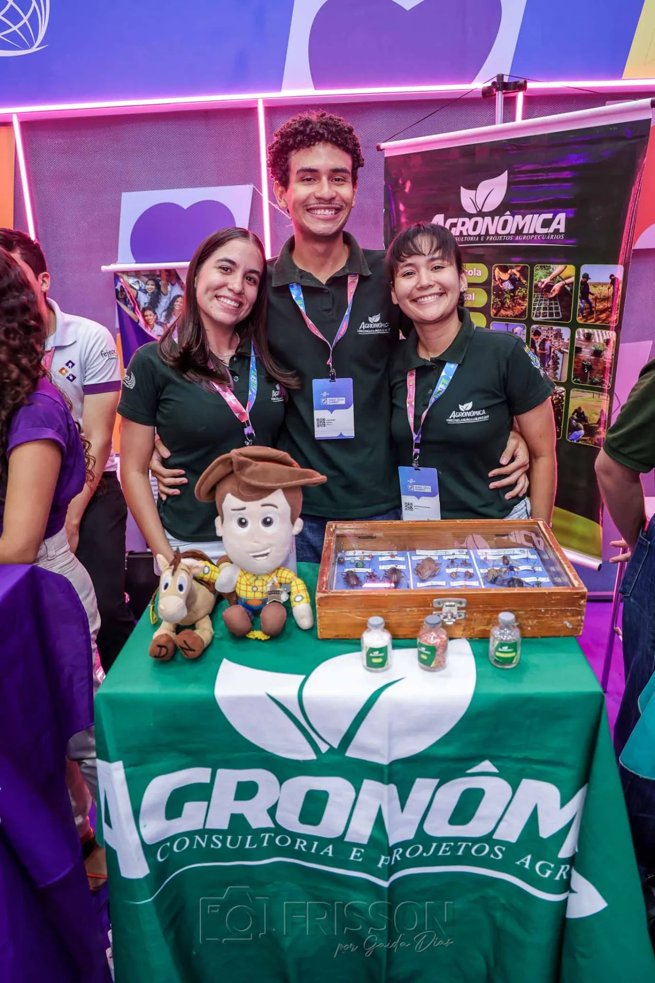 Jamille Rodrigues, Joao Rael e Andressa Moreira
