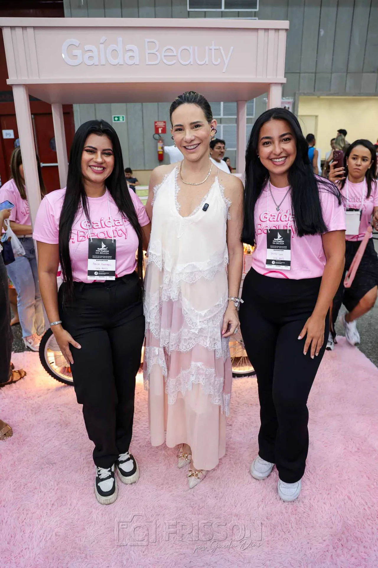 Amanda Annemberg, Gaida Dias e Yasmim Lima