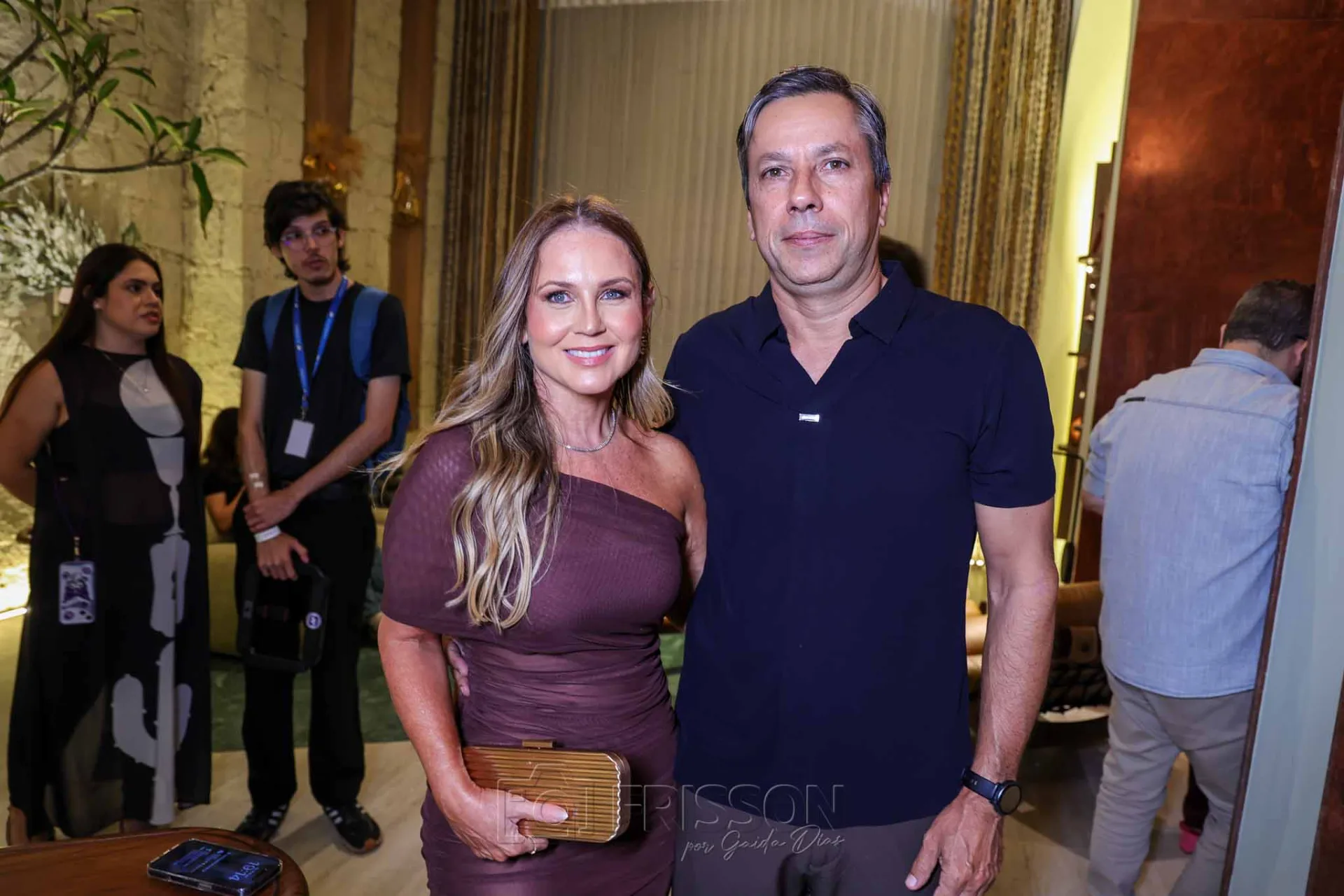 Anelise e Joao Ricardo Franco