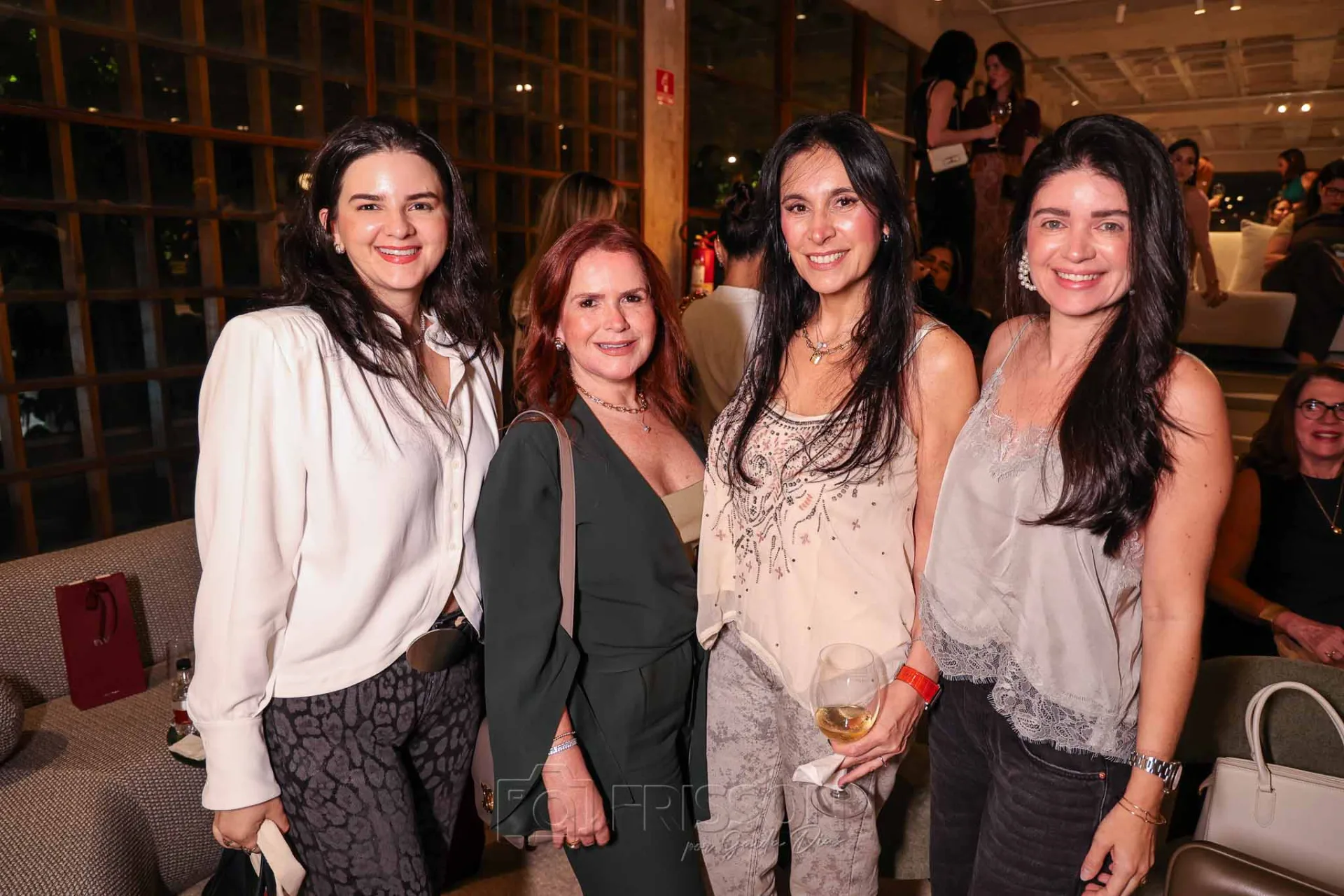Aline Lopes, Vaneska Bezerra, Fernanda Souza e Debora Menezes