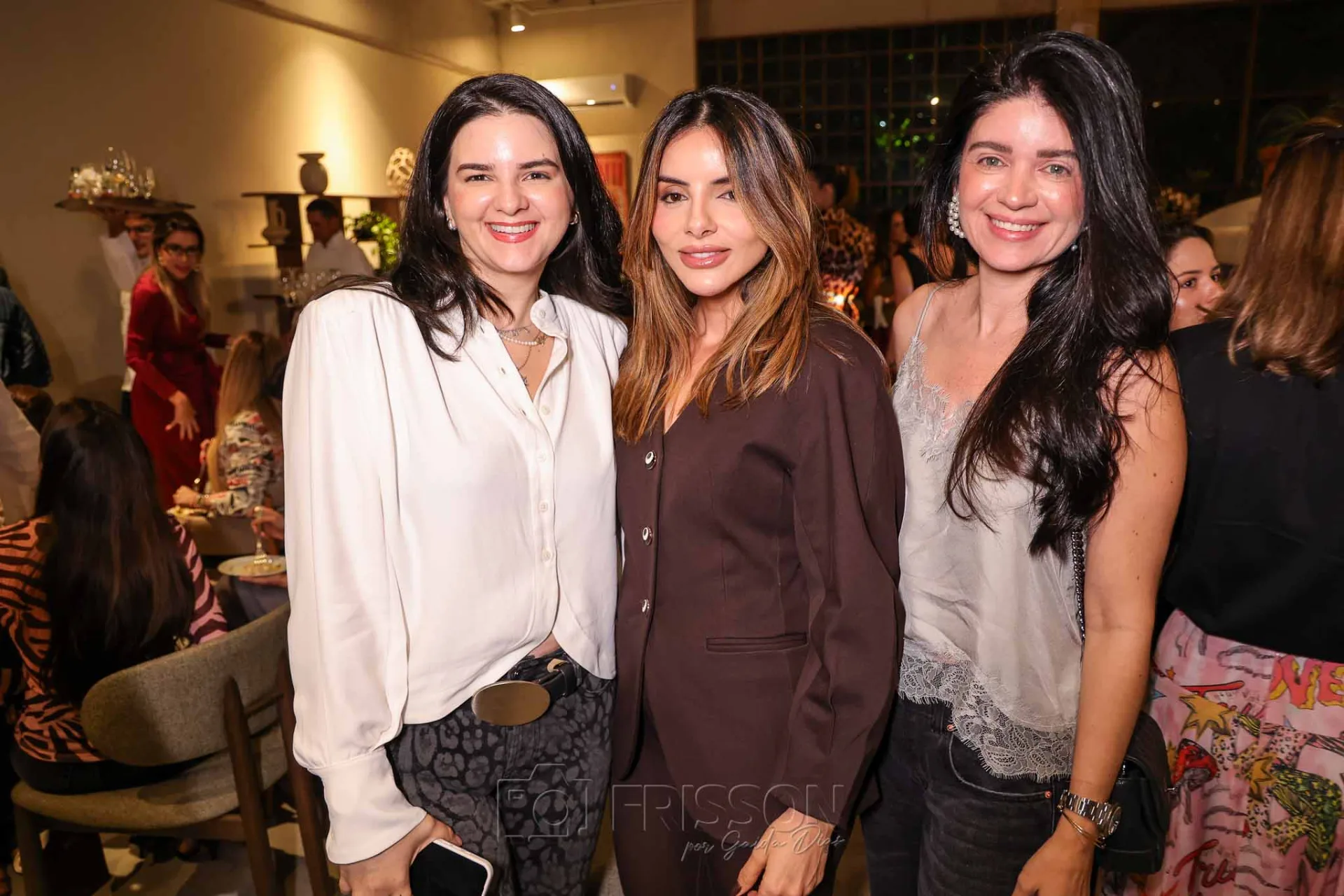Aline Lopes, Ana Paula Cruz e Debora Menezes