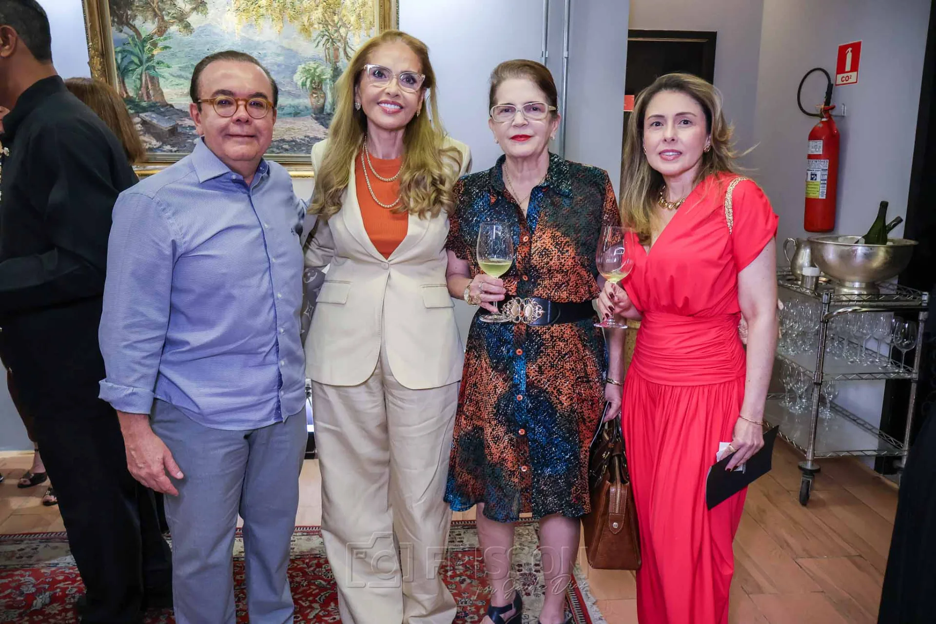 Alessandro Beuchior, Eugenia Carneiro, Katiene Batista e Lelia de Carvalho