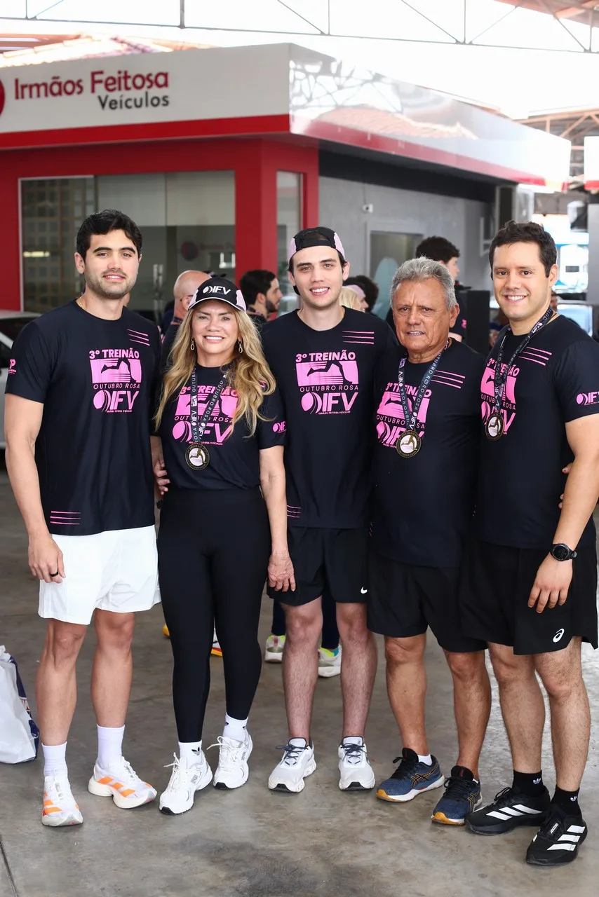 Treinão Outubro Rosa 2026 Irmãos Feitosa Veículos