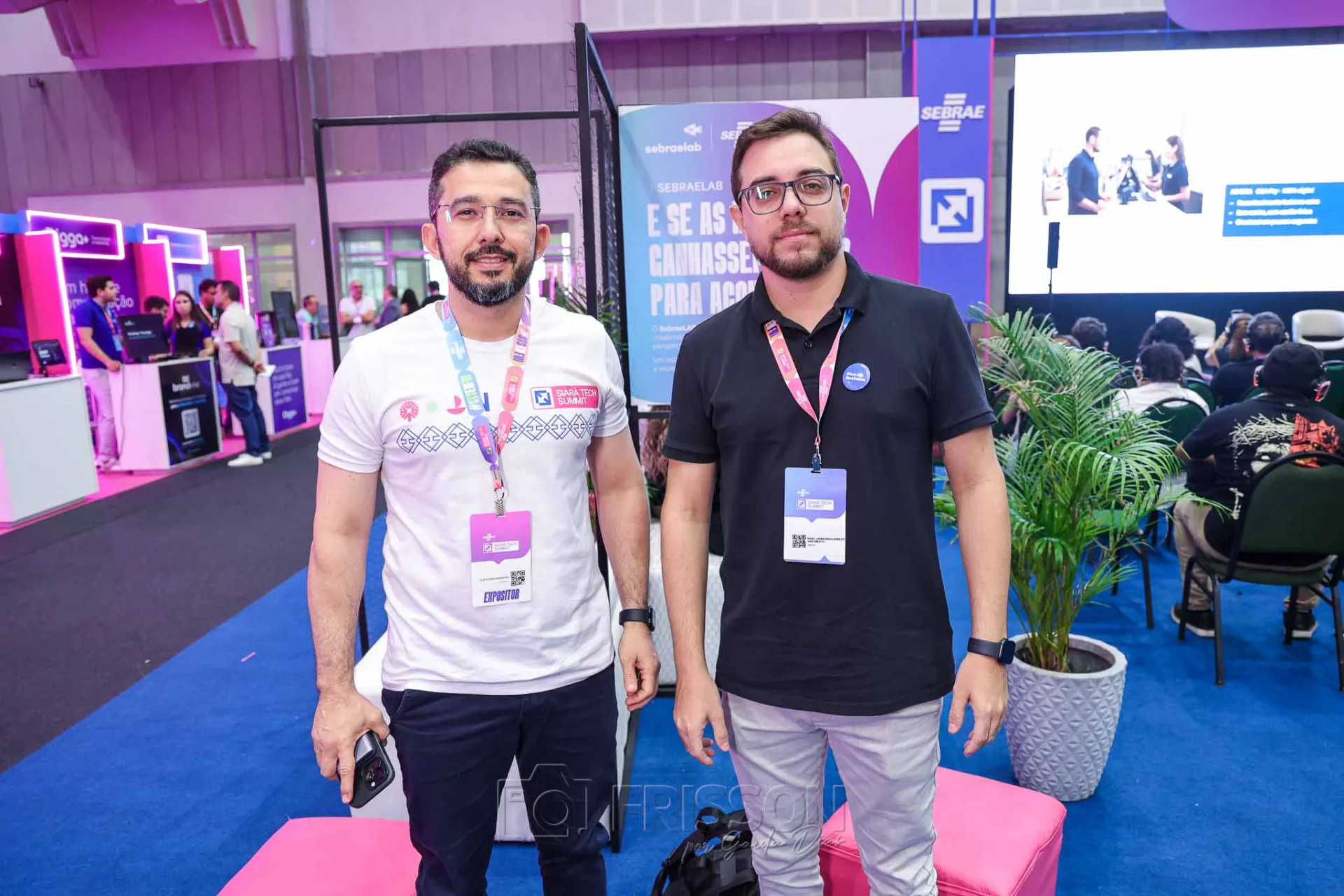 Cleyton Ferreira e Isaac Nascimento