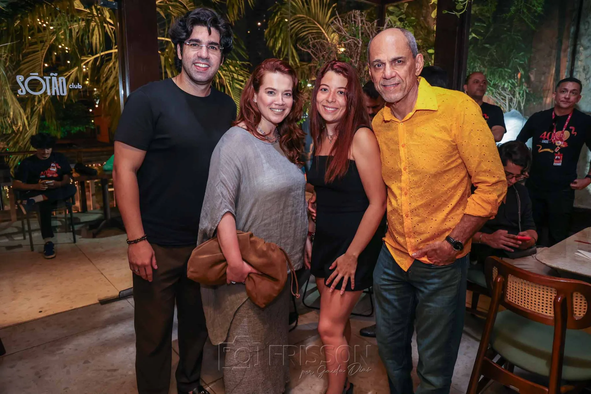 Felipe Neves, Anik Mourão, Mano Alencar e Ingrid Medeiros