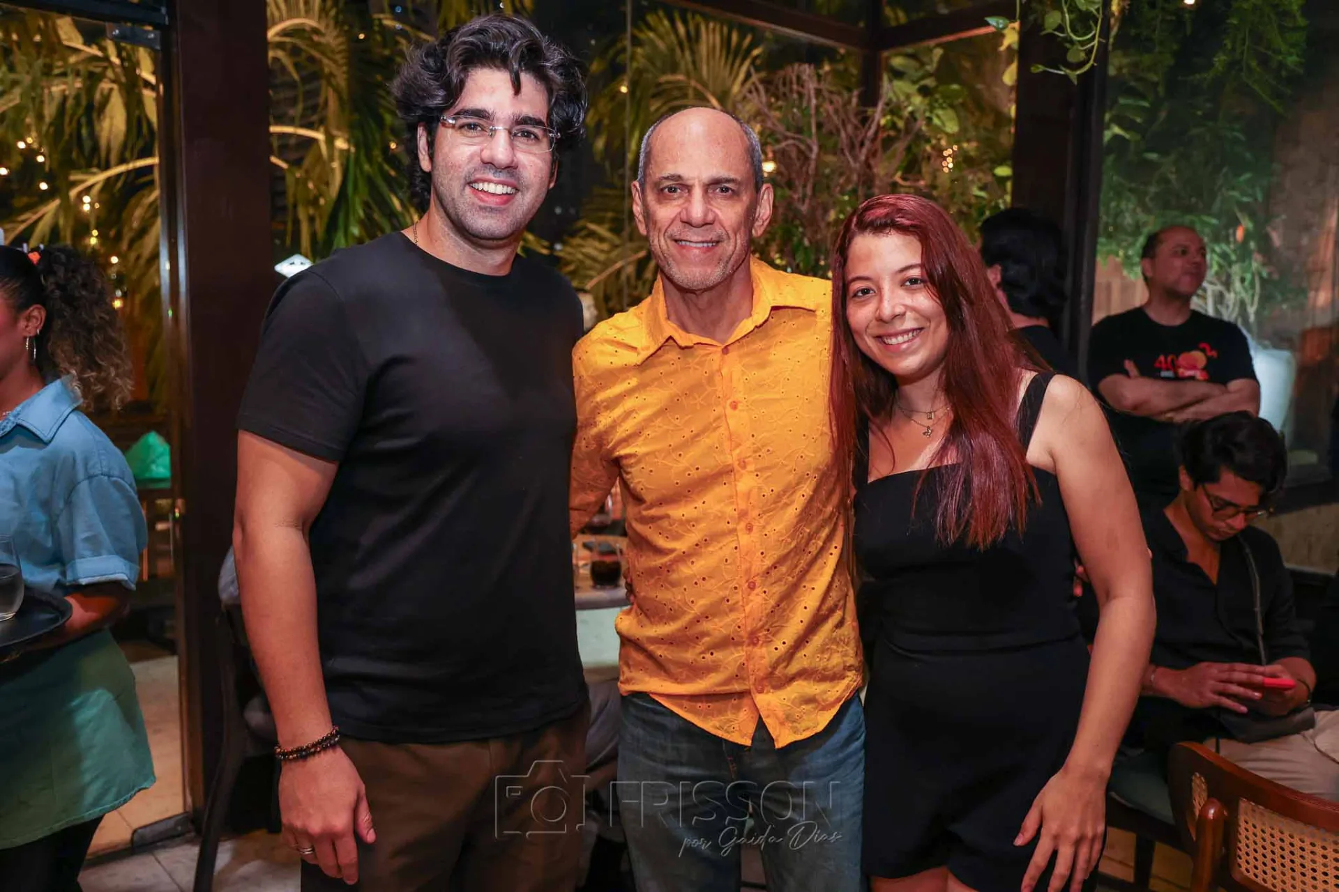Felipe Neves, Mano Alencar e Ingrid Medeiros