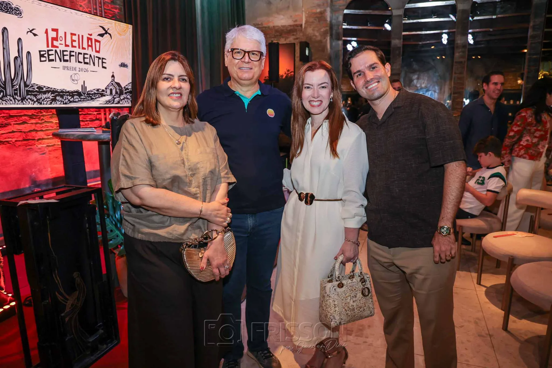 Claudia Majela, Leonardo Leal, Aline Barroso e Felipe Rocha