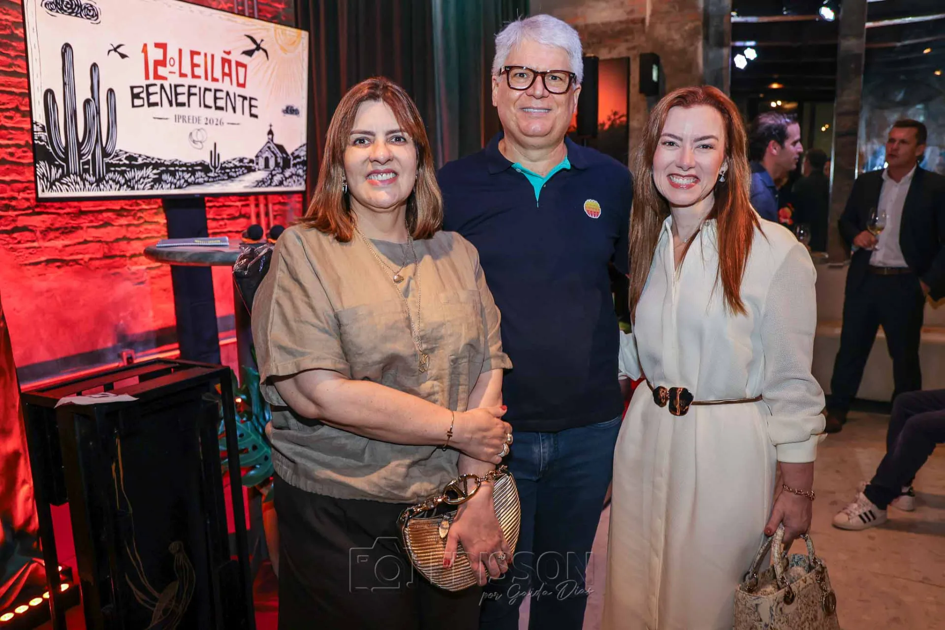 Claudia Majela, Leonardo Leal e Aline Barroso