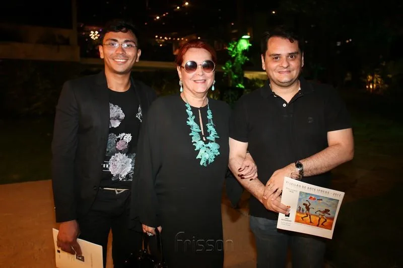 Adriano Paz, Aparecida e Ricardo Alencar