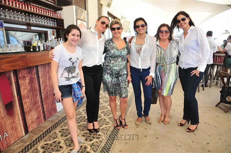 Camila Brum, Virginia Rêgo, Andréia Brum, Meryt, Valeria Cavalcante e Tatiana Braga