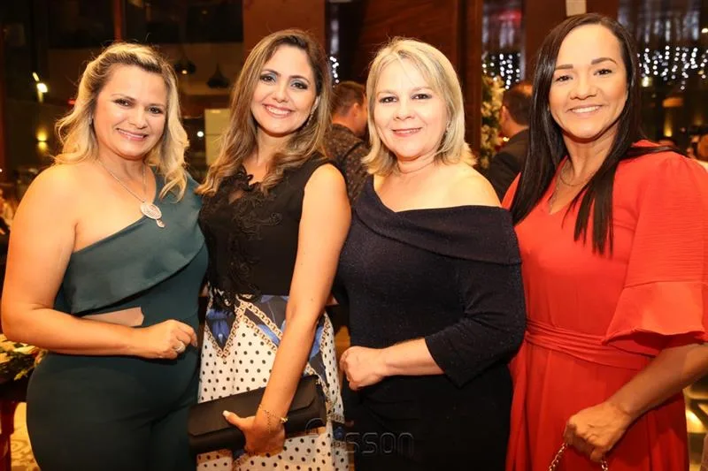 Alda Iodes, Patricia Melo, Laucy Salles e Cassandra Amarante
