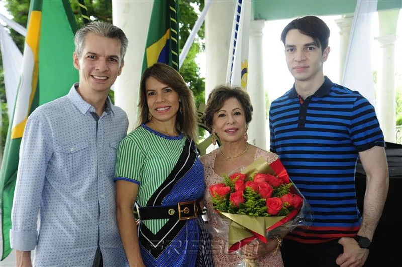 Cláudio, Maíra, Tane e André Albuquerque