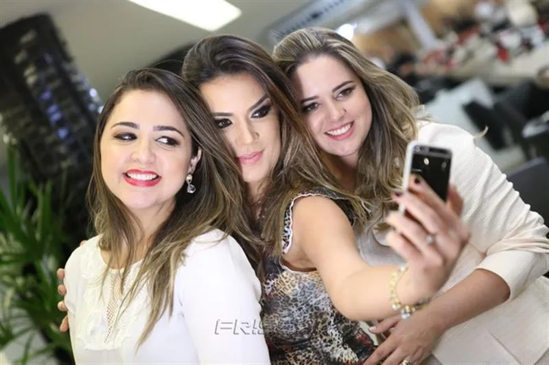 Juliana Veras, Wladia Nunes e Aline Aguiar
