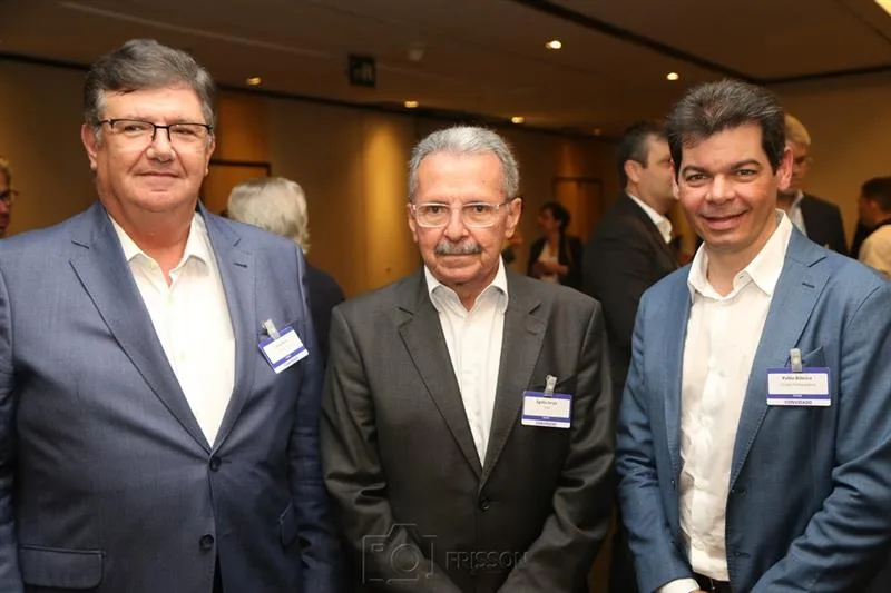Carlos Maia, Egídio Serpa e Pablo Ribeiro