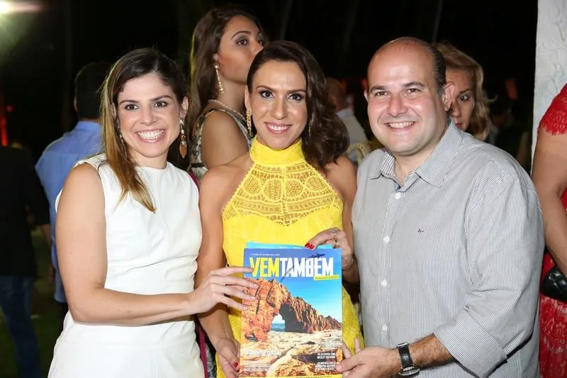 Carol Bezerra, Samara Fernandes e Roberto Cláudio