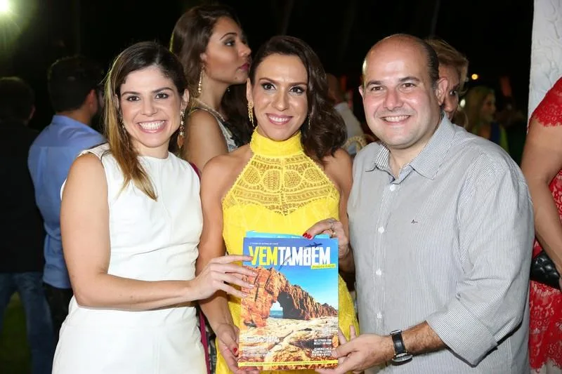 Carol Bezerra, Samara Fernandes e Roberto Cláudio