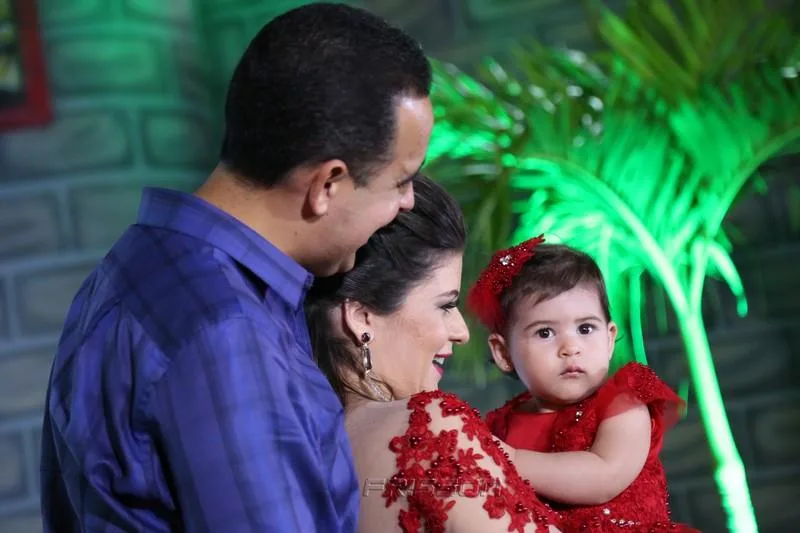 Alexandre, Cintia e Beatriz Goyana
