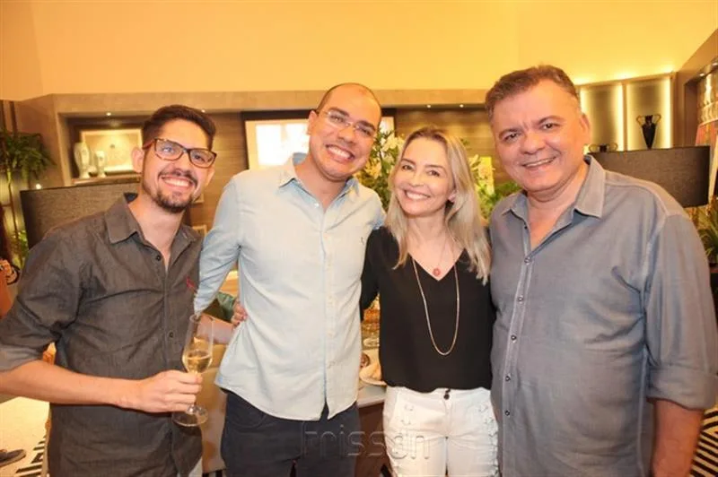Carlos Fabricio, Josafá Neto, Luisa Pontes e Omar de Albuquerque