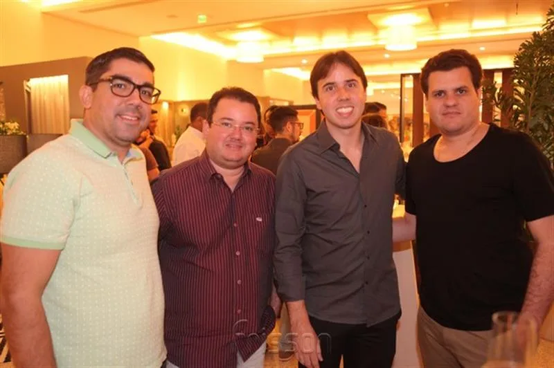 Felipe Moreira, Portela Aguiar, André Melo e Humberto Fontenele