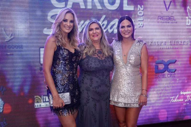 Ticiane Pinheiro, Marly e Carol Sampaio