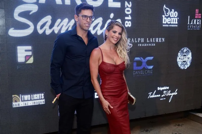 Amaury Nunes e Karina Bacchi