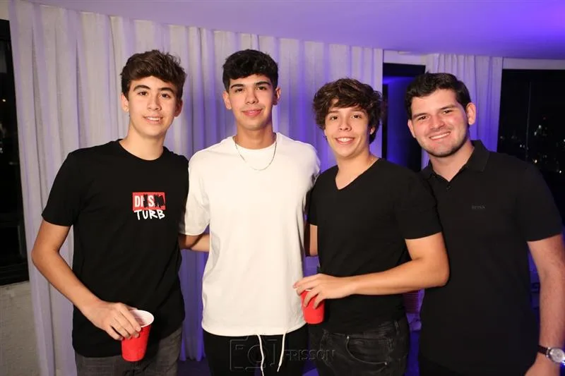 Alberto Aguiar, Iann Lira, Gustavo Santos, Pedro Almeida