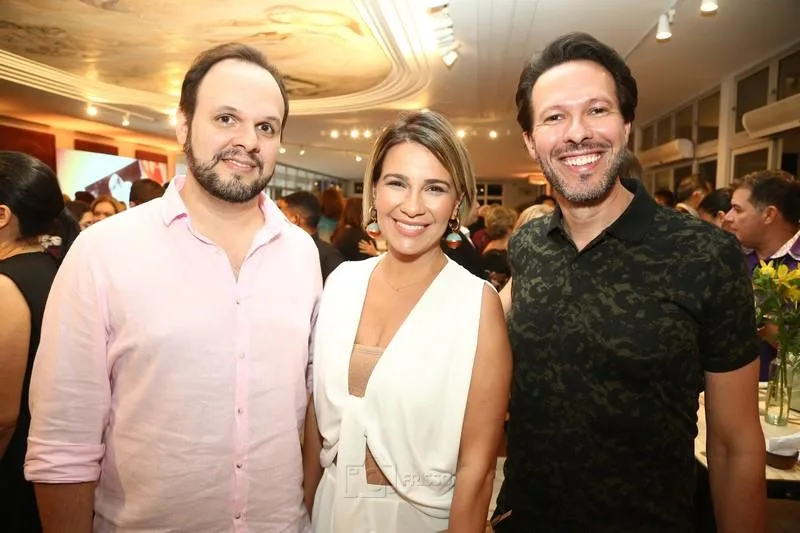 Carlos Pinheiro, Jeritza Gurgel e Rafael Xerez