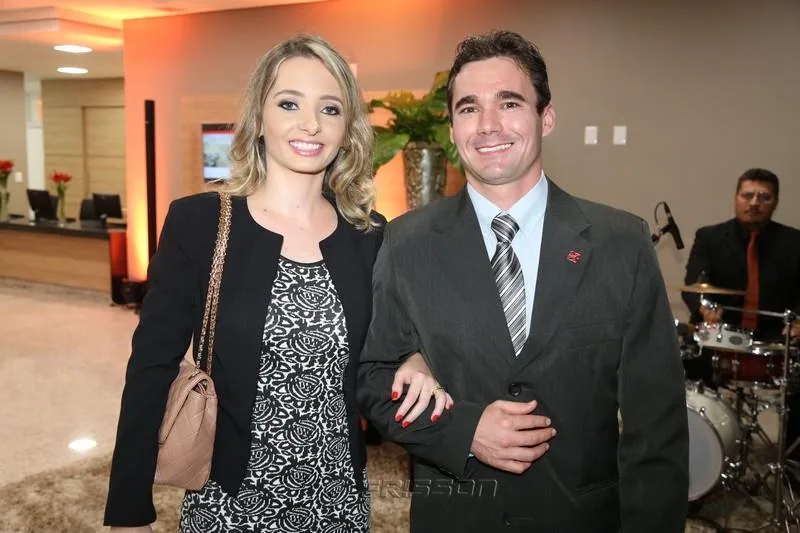 Caroline Minks e Rodrigo Dalfovo