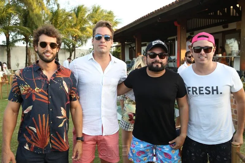 Bruno Fiuza, Leonardo Vidal, Rafael Barros e Vagner Junior
