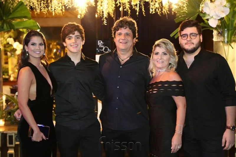 Amanda, João Paulo, Pedro, Leia e Pedro Freitas Neto