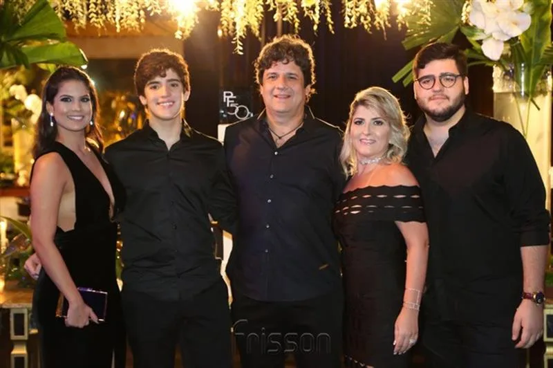 Amanda, João Paulo, Pedro, Leia e Pedro Freitas Neto