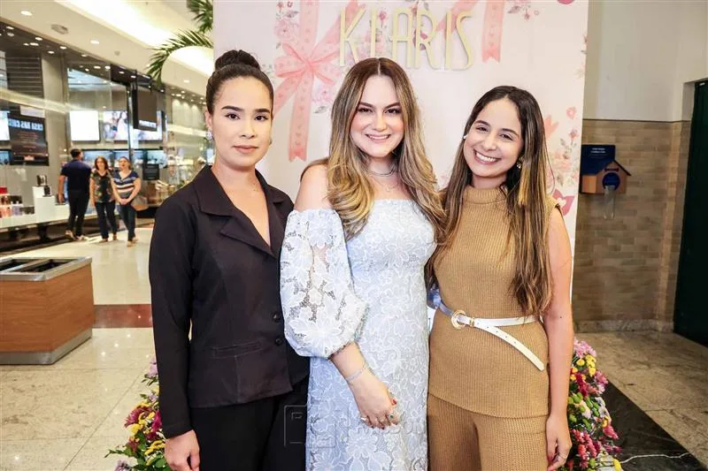 Andressa Almeida, Karla Benevides e Bárbara Saldanha