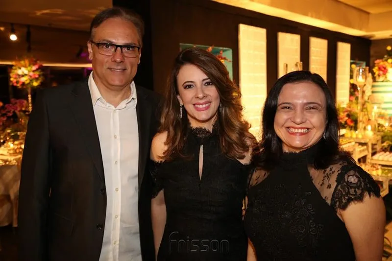 Adson, Patricia Barreira e Beatriz Fontenele