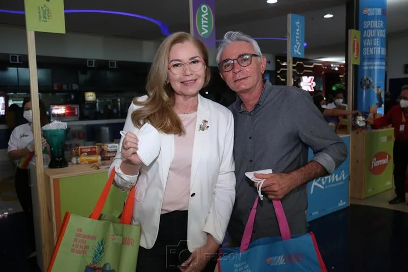 Clebia e Antônio José Espírito Santo