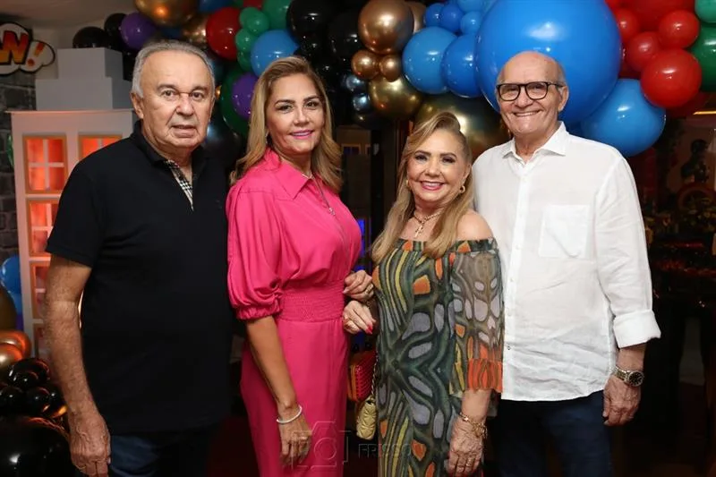 Bosco, Socorro Pinheiro, Betinha e Tito Sampaio