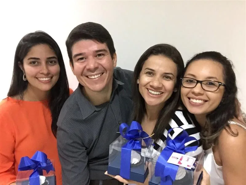 Sara Monteiro, Helrson Dias, Sandra Martins e Allana Carvalho