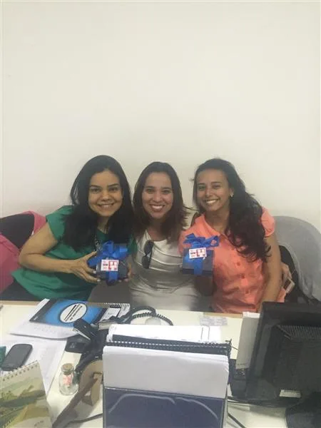 Sabrina Guimarães, Marcia Feitosa e Brenda Evna