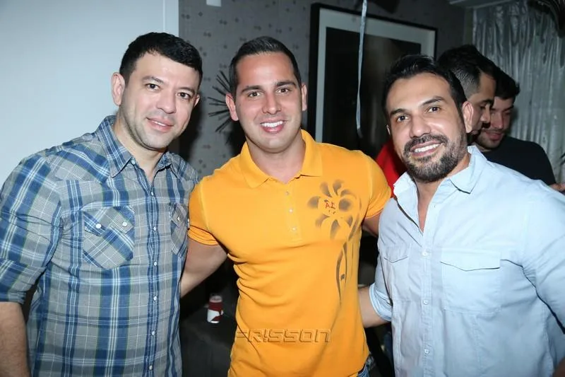 Alan Carvalho, Veri Bessa e Adailson Vieira