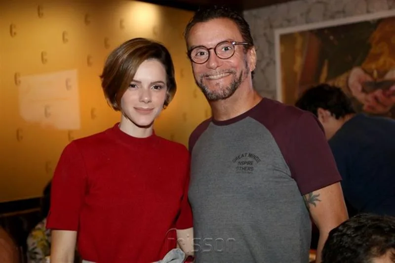 Paulinha Sampaio e Leo Gondim